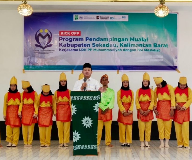 Muhammadiyah Resmikan Mualaf Learning Center di Sekadau, Dakwah Tidak Cukup hanya Penguatan Akidah