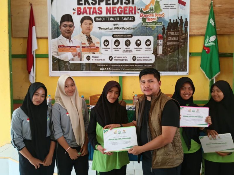 Pemuda Muhammadiyah Kalbar Gelar Ekspedisi Batas Negeri di Temajuk, Memperdayakan Masyarakat melalui Pendampingan UMKM Di Perbatasan
