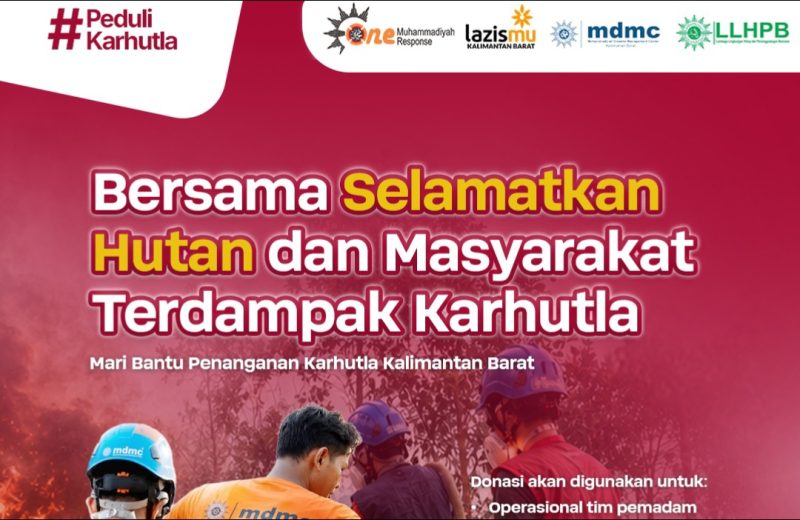 Peran Strategis Lazismu Kalbar dalam Penanganan Kebakaran Hutan dan Lahan, Galang Dana hingga Suplai Logistik